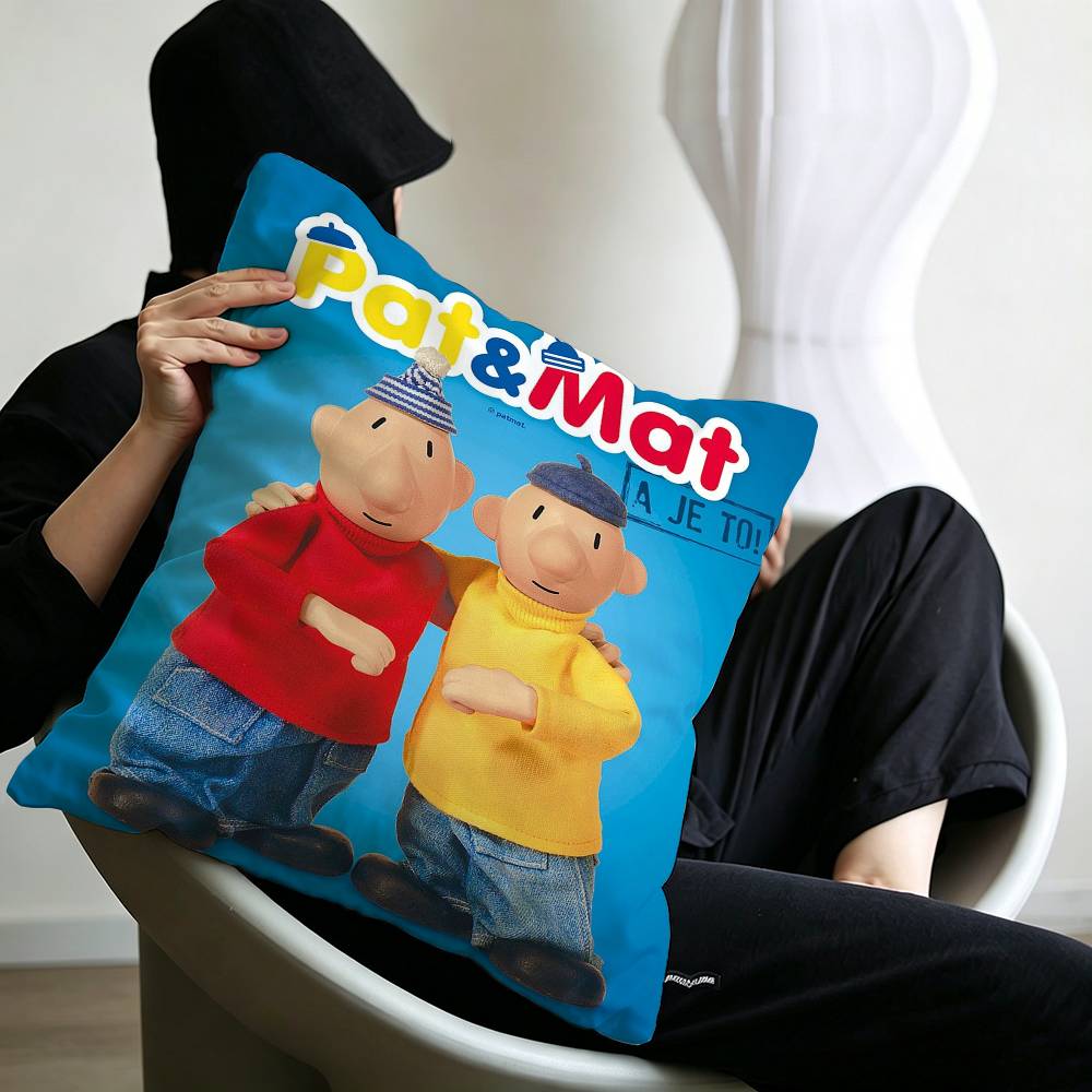 Cartoon PPat Mat Cushion Cover Inches Farmhouse Decor Home Throw Pillow Covers for Couch Decorations