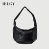 Retro Simple All-Match Commuter Shoulder Messenger Bag Large Capacity Fashion Dumpling Bag