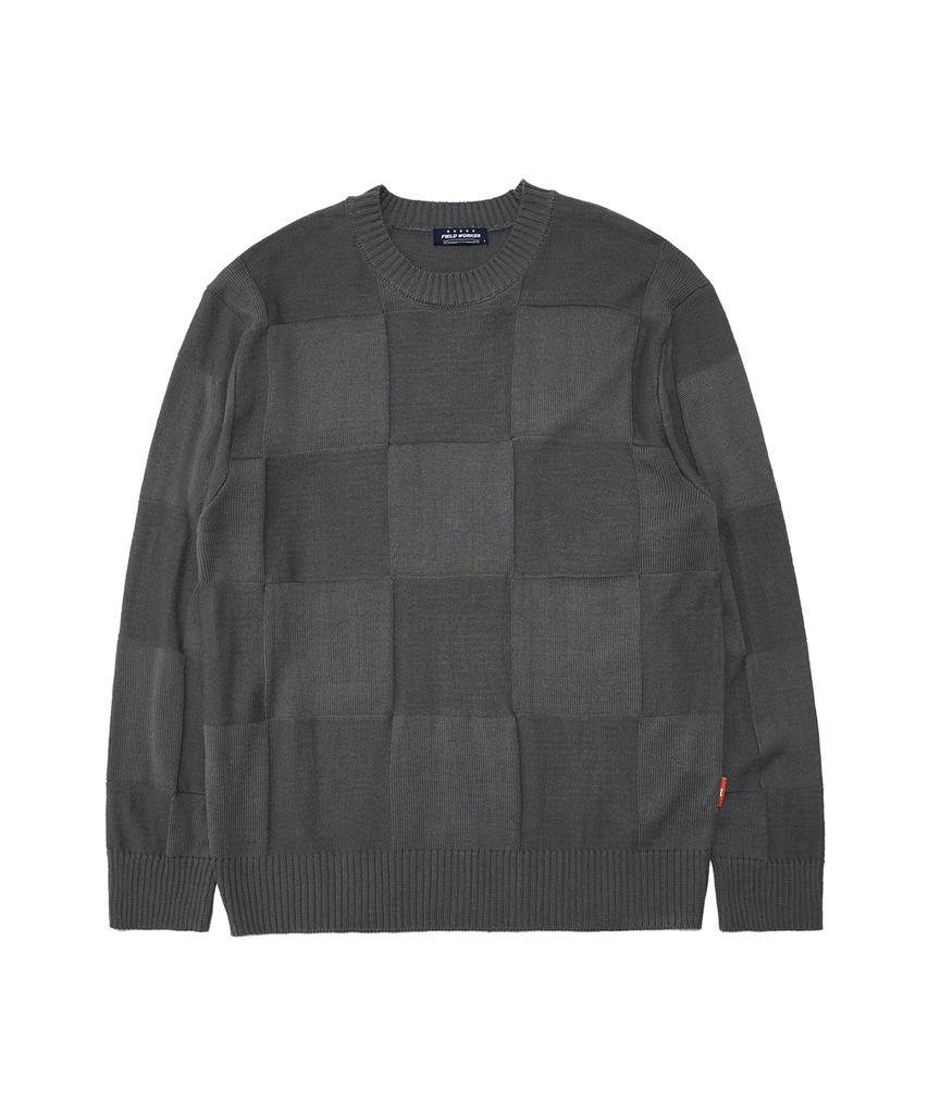 FIELDWORKER Checkerboard Organization Pullover [3 Color]