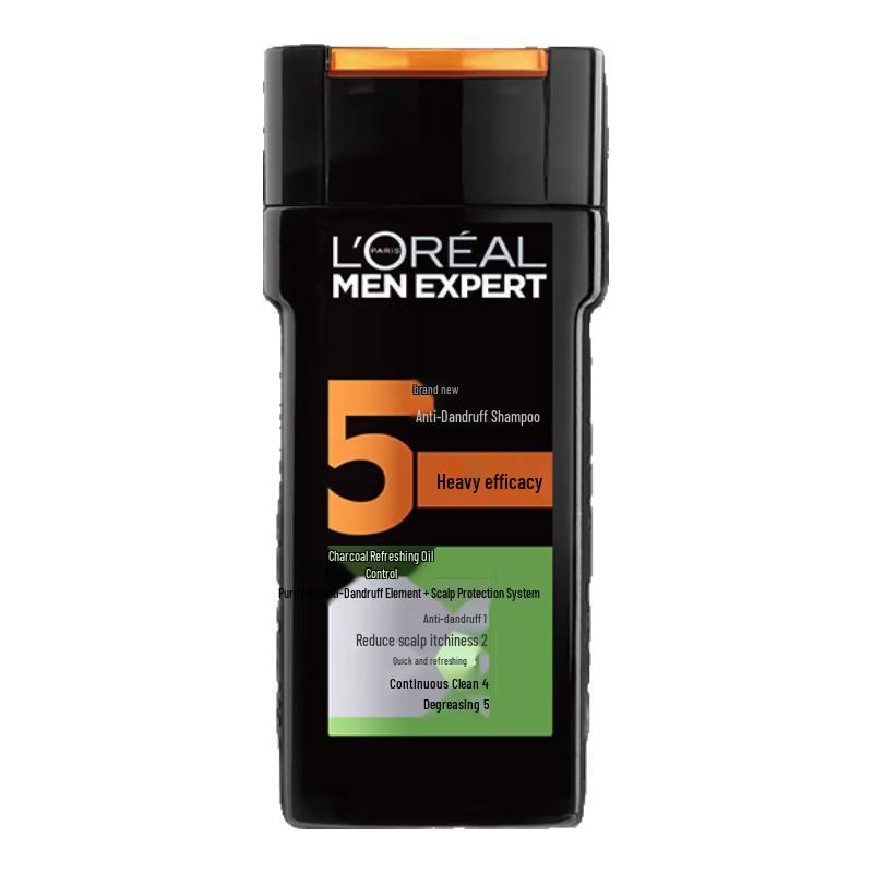

L Oréal Men s Anti-Dandruff Charcoal Oil Control Shampoo