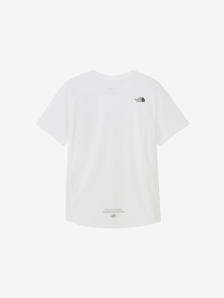 North Simple Logo Size M [The Face] Short-Sleeve Tee, White,