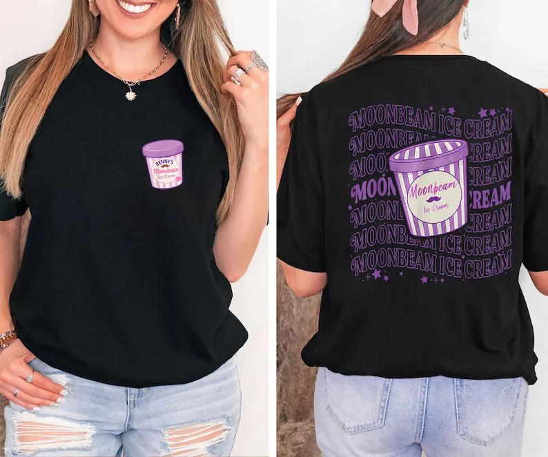 

Hot Benson Boone Moonbeam Ice Cream Shirt , America Heart Tour shirt XL