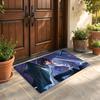 Floor Mat Soft Flannel Rug Non Slip Absorbent Mat for Bathroom Bedroom Home Decor C Code Geass
