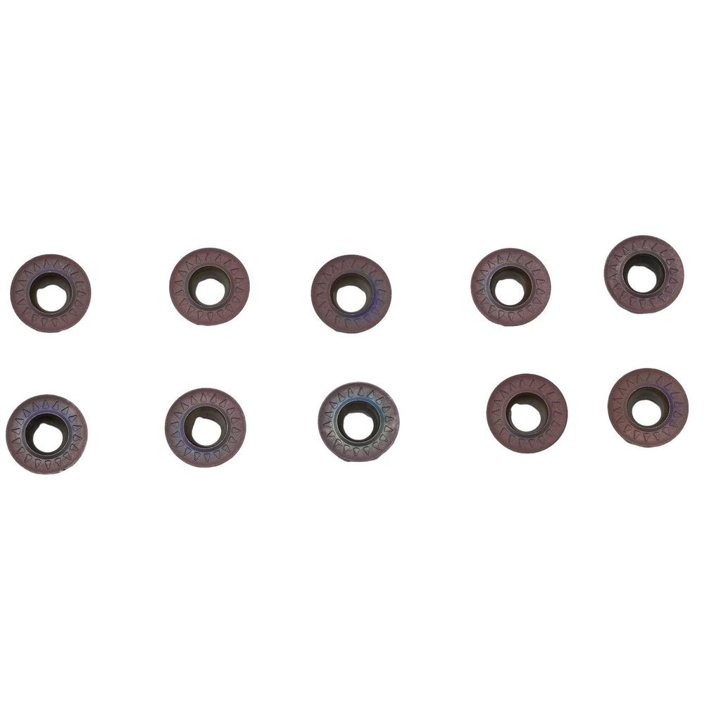 10Pcs Lathe Tool RPMT1204 VP15TF Internal Round Carbide Insert RPMT 1204CNC
