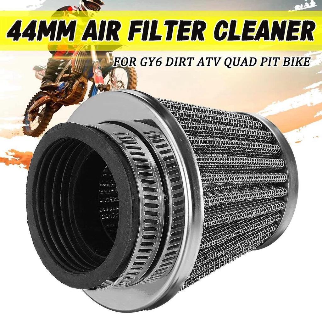 44MM Universal Motorcycle, Air Filter Element, Mushroom Headpod, Double Foam, Carburetor Air Filter, Intake