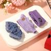 Cimoon Doll Clothes Set for 15cm/17cm Plush Toys Purple Sweater Outfit Costume Accessory