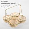 Handmade Bamboo Woven Basket Set (4-piece)