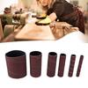 6pcs Aluminum Oxide Sandpaper Roll 120 Grit Sanding Belts Long Tube Sandpaper Ring  Woodworking