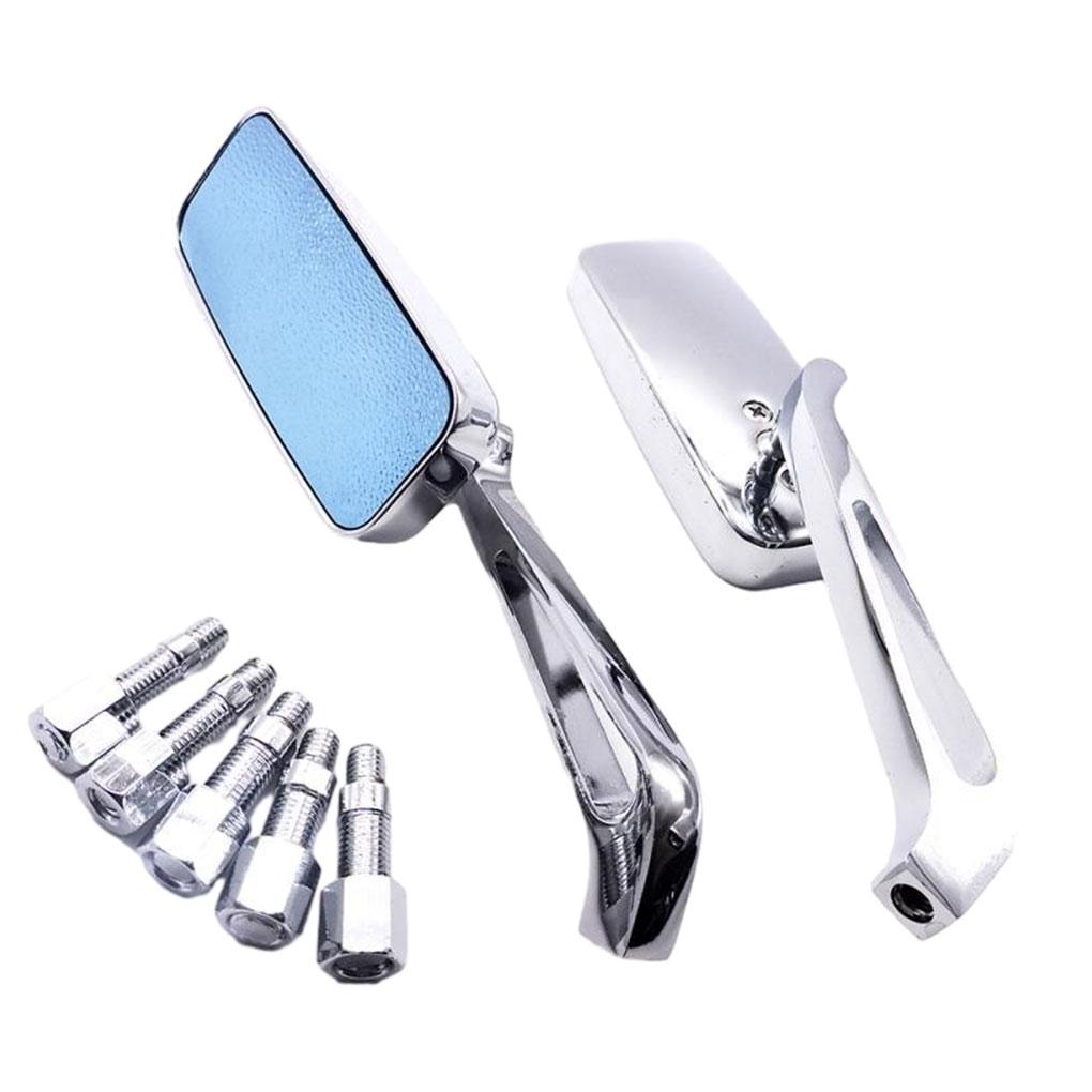 

Универсальное зеркало заднего вида для мотоцикла, простая установка, прочные и удобные аксессуары для мотоциклов, универсальное черное