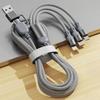 1.2M Charging Cable 3 In 1 USB Type C Charger Cord MultiPort Micro Cable For iPhone 15 14 13 12 Samsung Galaxy Xiaomi Redmi