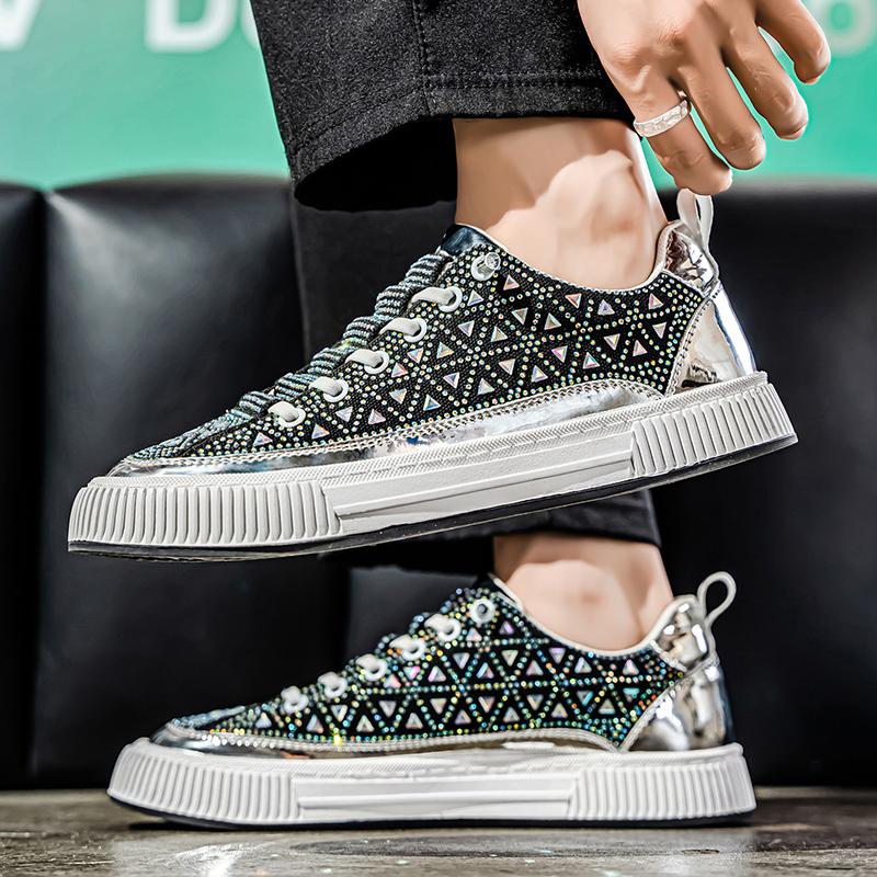 2026 New Trendy Thick Soled Breathable Fashion Versatile Low Cut Comfortable Board Shoes Casual Sports Men's Shoes