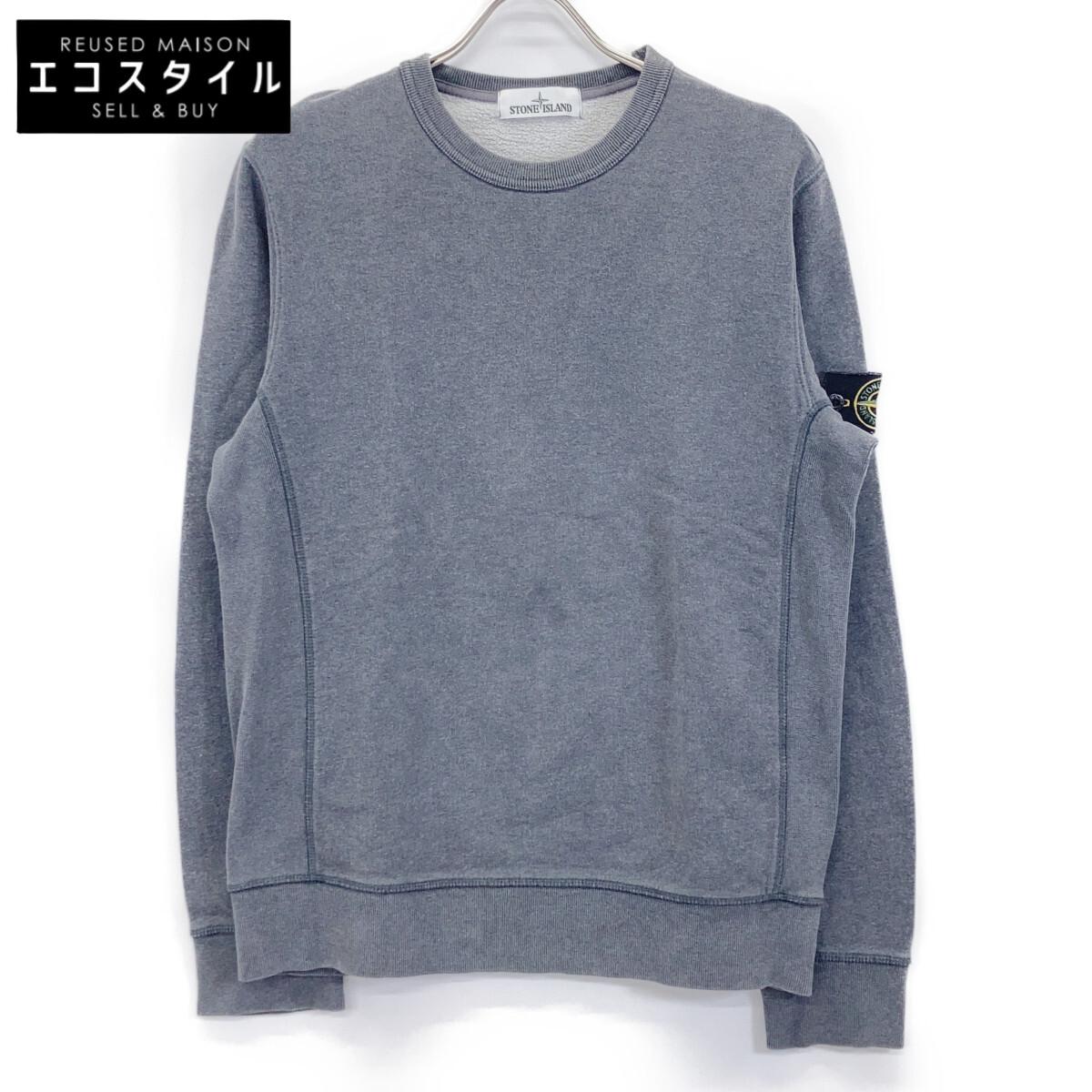 STONE ISLAND 651565320 16AW Серый свитшот с нашивкой топы M серыйБ/у