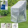 Protective Cover - BONI-SHOP® - Stackable Armchair - Transparent - Weatherproof - Washable