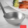 Stainless Steel Long-Handle Oil-Skimming Soup Spoon