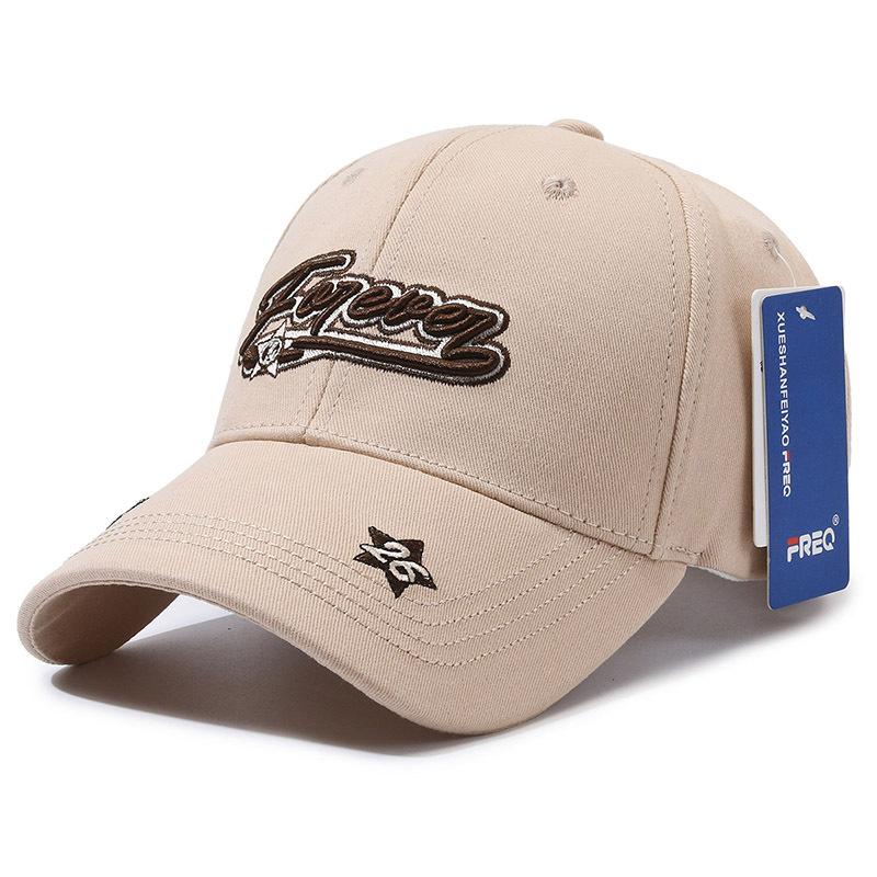 Versatile Baseball Cap Brim Pentagram Men's and Women's Outdoor Casual Sunscreen Sun Hat Fashion Hat