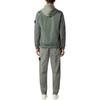 Stone Island Ss25 Nylon Metal Solid Logo Patch Zip Long Sleeve Jacket Men jackets Sage-Green K1S1512000-05S0019-V0055