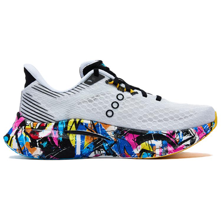 Saucony Endorphin Speed 5 Nylon Plate Berlin Series Comfortable Versatile Running Shoes Unisex Running Shoes Black White S11007-209