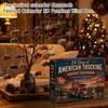 -Day Advent Calendar with 2D Charm, Truck Transport Theme