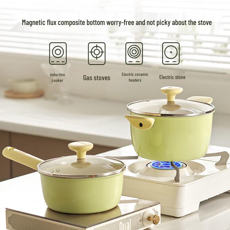 Supor Non-stick Baby Milk Pot with Steamer
