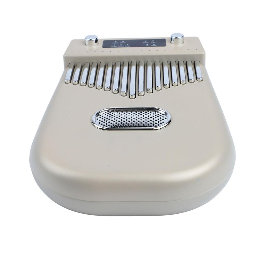17 Keys Electronic Smart Kalimba Thumb Piano Portable Musical Instrument with Sheet Music for Kid