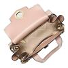 Michael Kors Borsa a tracolla Carmen Vintage Color Block con catena intrecciata da donna Borsa a mano Rosa 30T0GNMM0B-BALLET