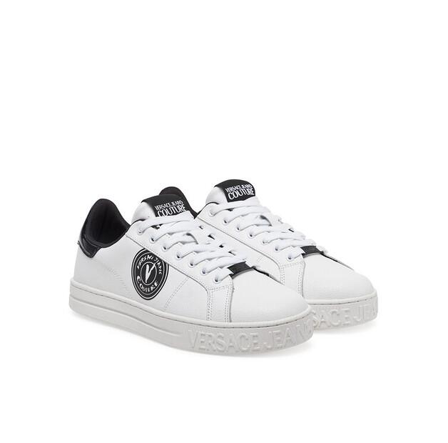 Мужские кроссовки Versace Jeans Couture 78ya3sk1 белые