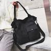 New Canvas Shoulder Bag Shopping Bag Large Capacity Crossbody Bag Purse Reusable Large Beach Bag Ladies
