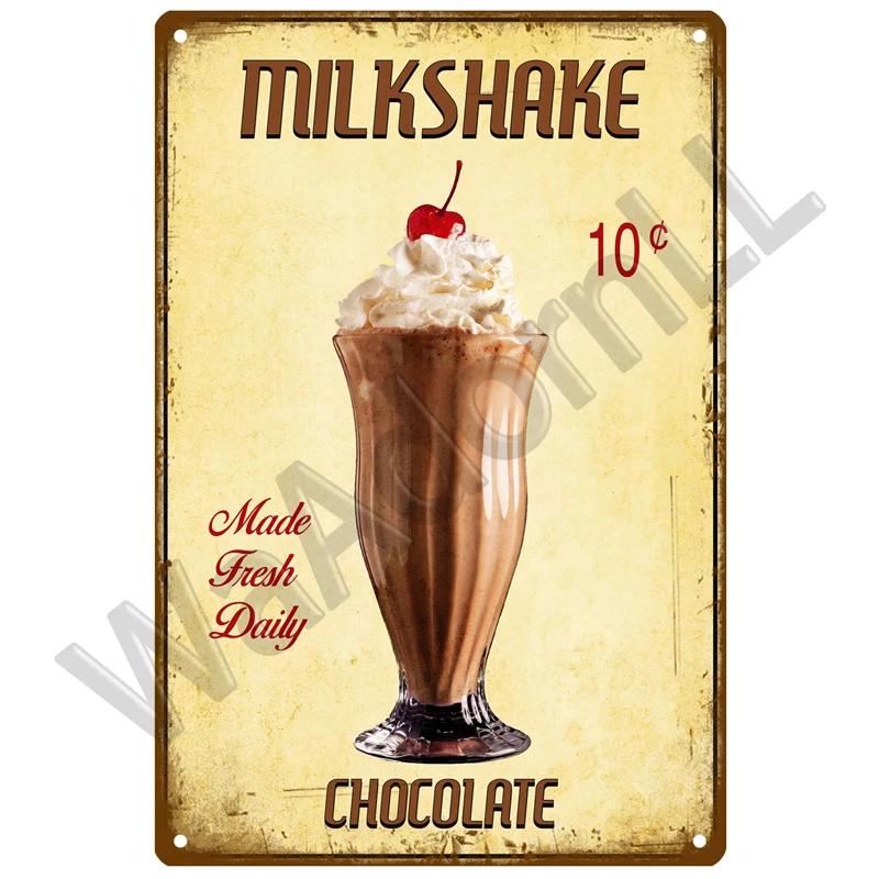 

Ретро ДАЙНЕР Металева табличка Постер Вінтажні настінні плакати Металева табличка Декоративна настінна тарілка Кухонна табличка Металевий Вінтажний Декор Аксесуари 20x30cm