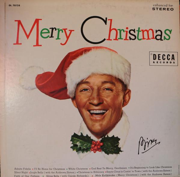 

LP Record BING CROSBY - Merry Christmas D78128 Decca 1971 US Jazz Used