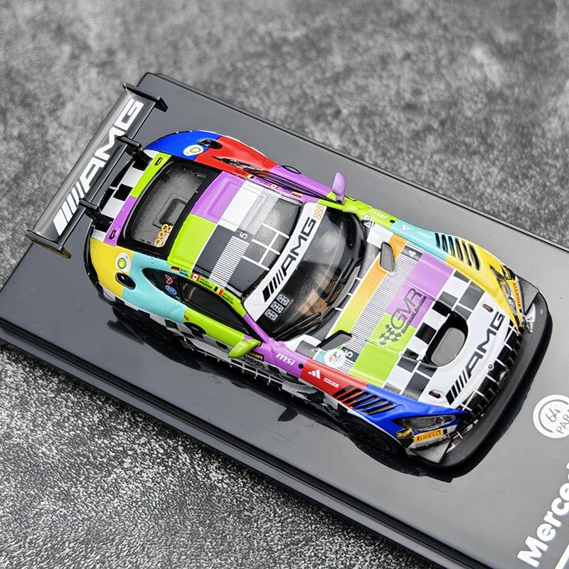 EBHUP1 PARA 1:64 BENZ GT3 2025 Bathurst 12H #888 Alloy Car Diecasts & Toy Vehicles Car Model Miniature Scale Model Car For Children