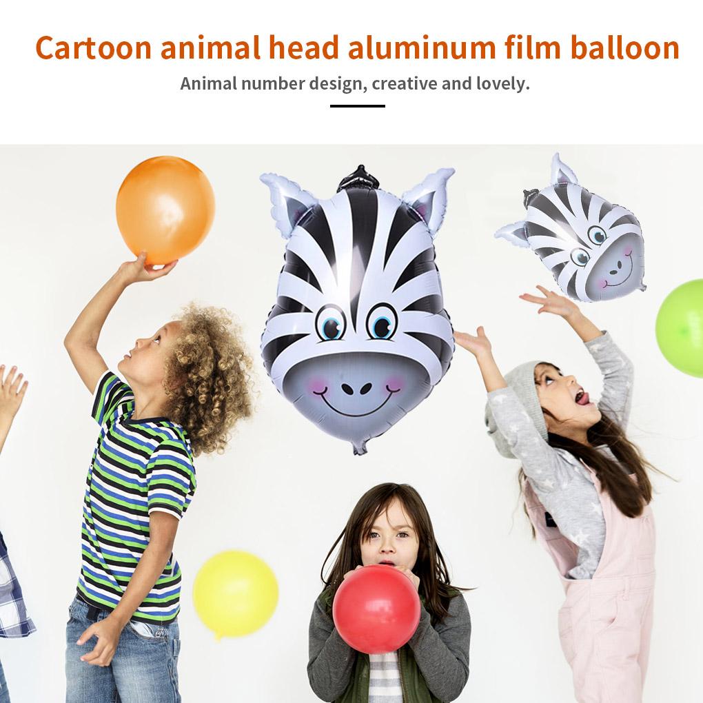 Párty balónek z hliníkové fólie Kreslený balónek se zvířetem Domácí hotelová restaurace nafouknutá dekorace