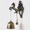 Vintage Style Animal Doorbells Metal Iron Bells Wind Bells Ornamental Walls Horses Elephant Owls