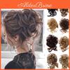 Bun Bun Messy Synthetic Curls Band Elastic Hair Clip Wig Piece Women Hair Clip Black Brown