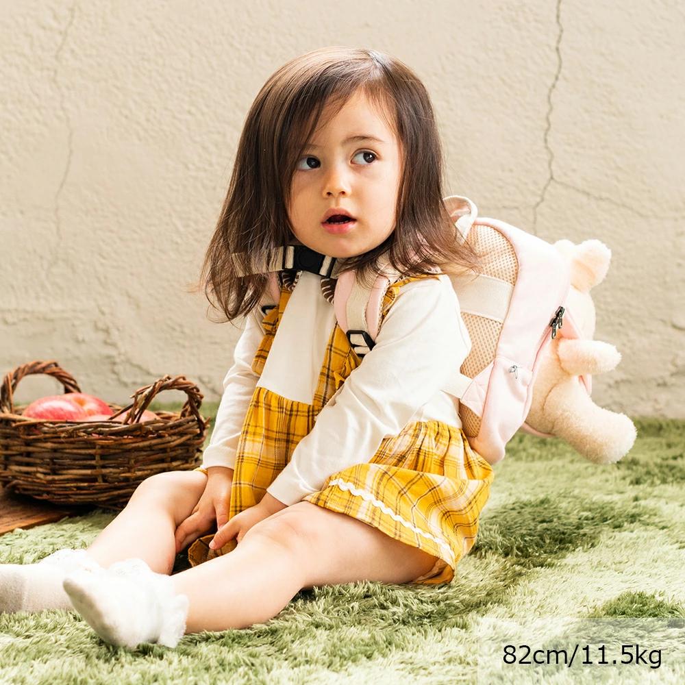 [Children's Clothing] Kid's Zoo (Kids Zoo) Panda and Rabbit Stuffed Toy Backpack F W97600