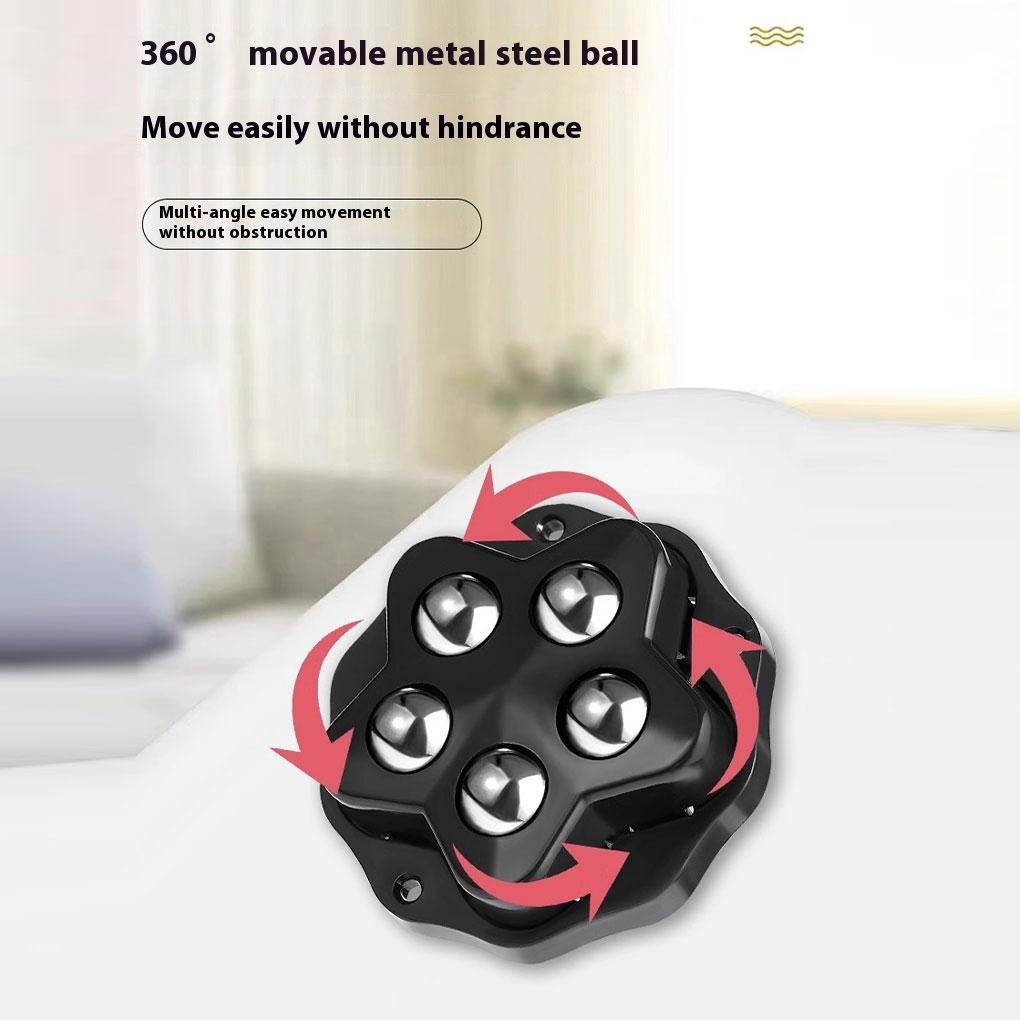 4x Edelstahl Lenkrollen Set mit 4 für Büromöbel Schwenkrollen Rollen für Geräte