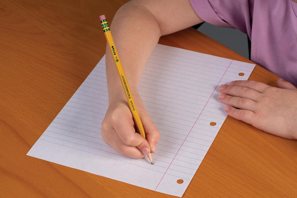 Yellow Pre-Sharpened Pencil, 2, Barrel, 12/Pack (item)