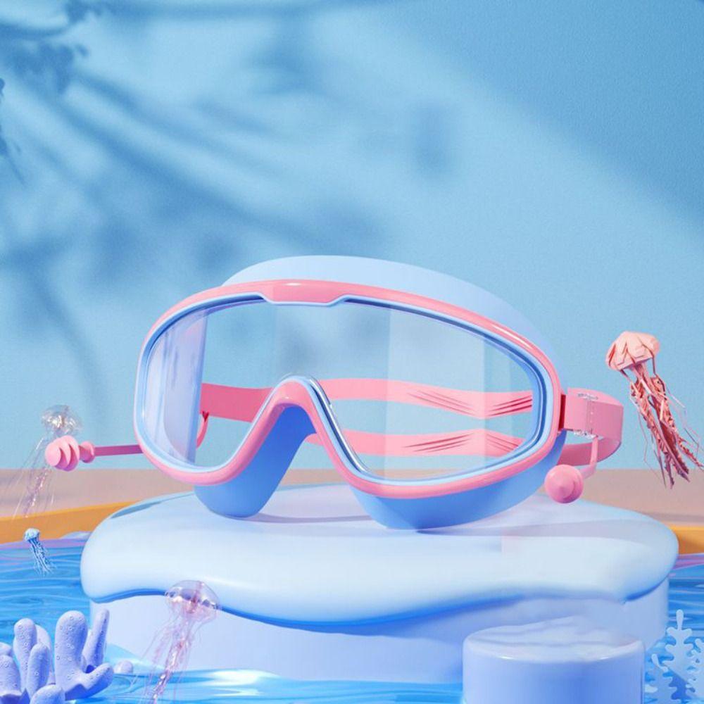 Anti-fog Diving Eyewear Large Frame Water Racing Glasses Swim Training Glasses Water Sports