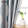 Tenda in poliestere di alta qualità, elegante tenda oscurante con occhiello in poliestere resistente agli strappi per la camera dei bambini