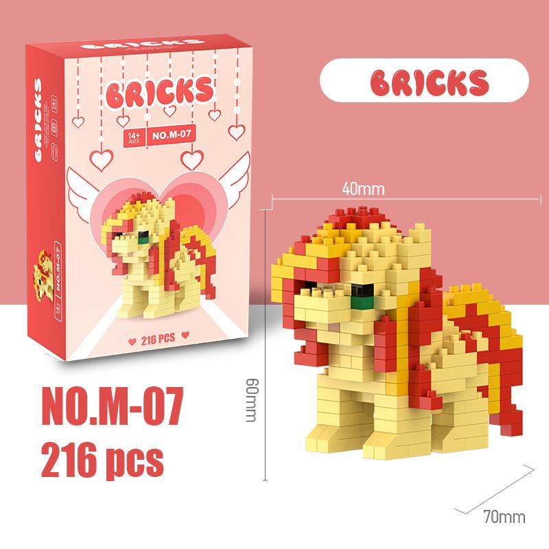 Stavebnice My Little Pony Lega Postavička Equestria Girls Twilight Sparkle Stavebnice Kreslená Postavička Hračky Pro Děti