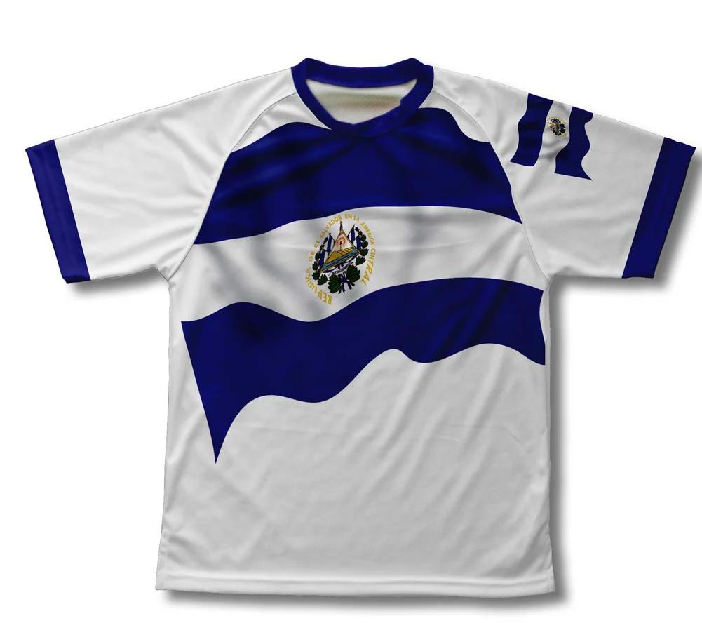 EL Salvador Flag Graphic T Shirts For Man Clothes Maillot Football Summer Fashion Trend Loose Sports Crew Neck Unisex Tees Tops