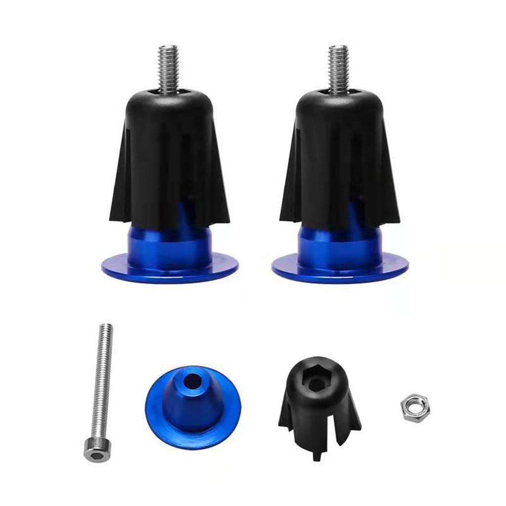 Aluminum Alloy Handlebar End Plugs for Mountain Bikes 6 Colors Available Cycling Accessory