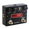 GOKKO OCTAVE FUZZ Fuzz Guitar Effect Distortion Guitar Effect Pedal Switch True Durable Aluminum Construction GK-31 - Octave-Up Pedal, (with Mid-Cut &