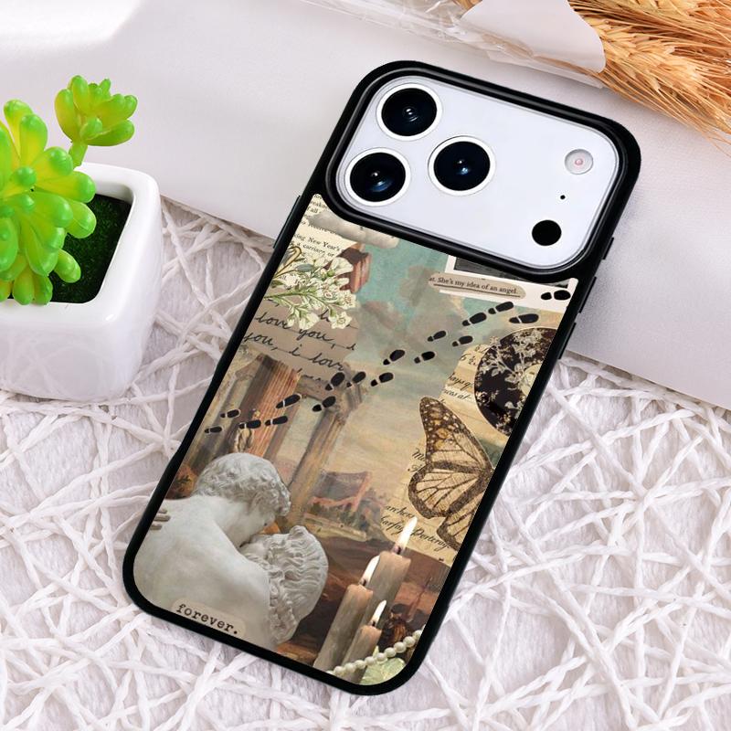 Renaissance Famous painting Collage Shockproof Phone Case for iPhone 17 Air 16e 15 11 12 14 13 Pro Max Cover Coque
