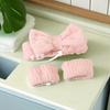 Wrist Washing Belt Soft Microfiber Towel Wristbands For Washing Face Water Absorption Washing Prevent Wetness Wrist Washband