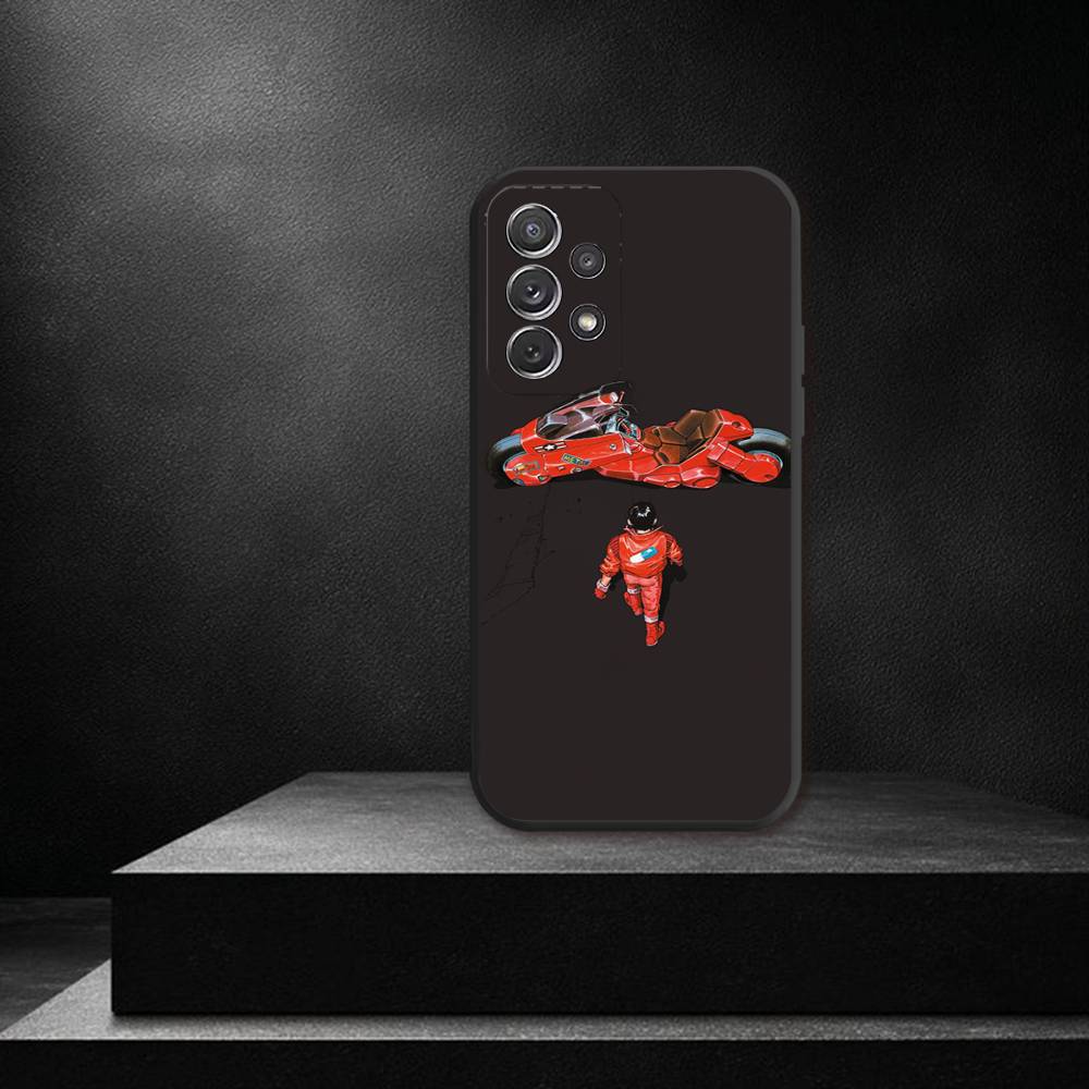 A-AKIRA Anime Cool Phone Case For Samsung S 25,24,23,22,30,21,10,9,Ultra,Plus,Lite,FE,4,5G Black Soft Case SamsungS20lite