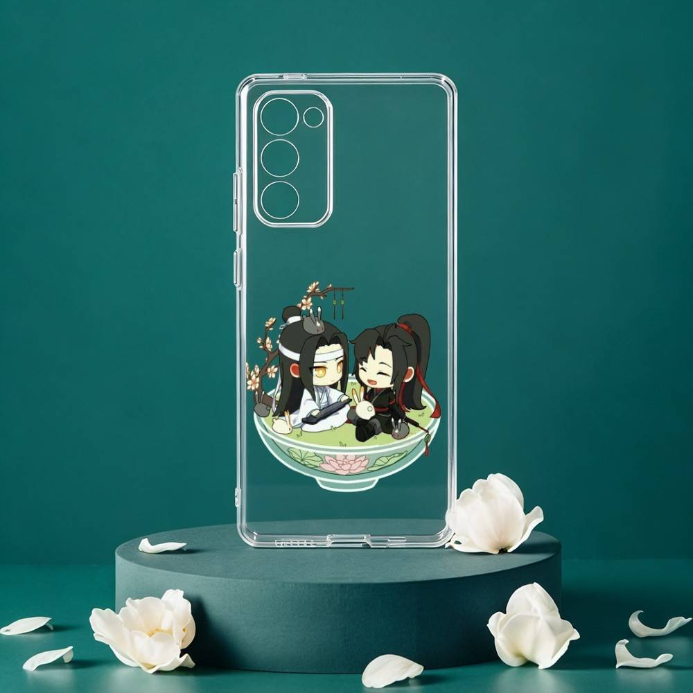 Heaven Officials Blessing Phone Case For Samsung Galaxy S24 S25 S23 S22 S21 Plus S24 S25 Transparent Cover Case