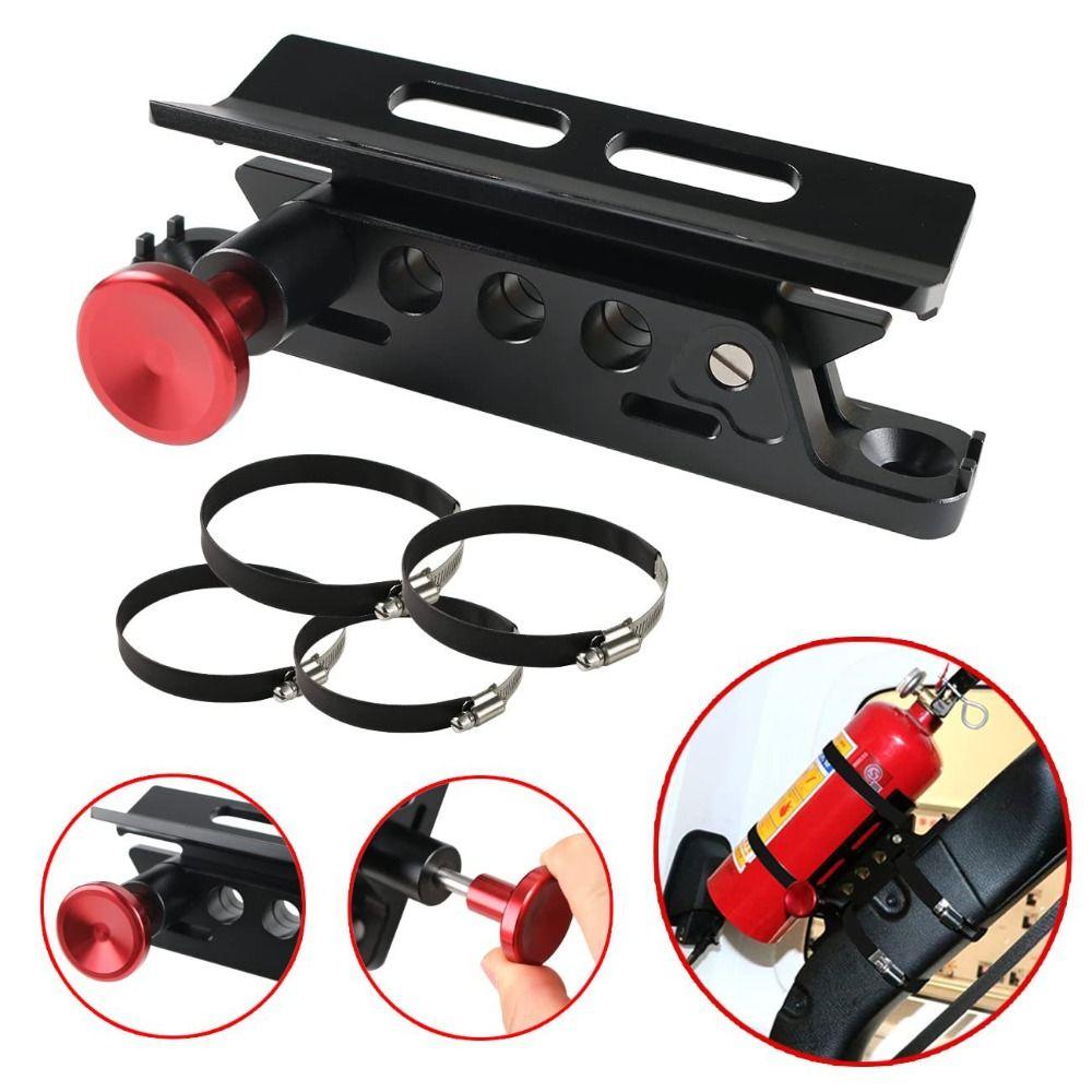 Adjustable Mounting Fire Extinguisher Mount Fire Extinguisher Bracket  for Car Motorcycle