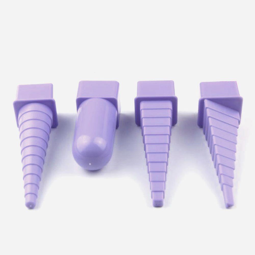 4pcs/set Plastic Quilling Bobbin Paper Craft Tower Quilled Art Tool