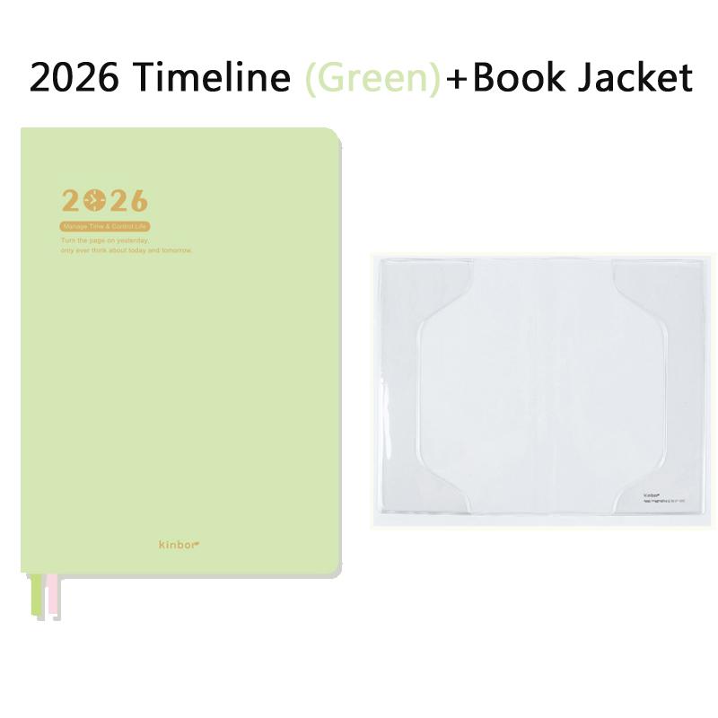 Kinbor Time Management Planner A5 Planner 52g Japan Tomoe River Paper Smooth Writing Efficiency Notebook Time Management