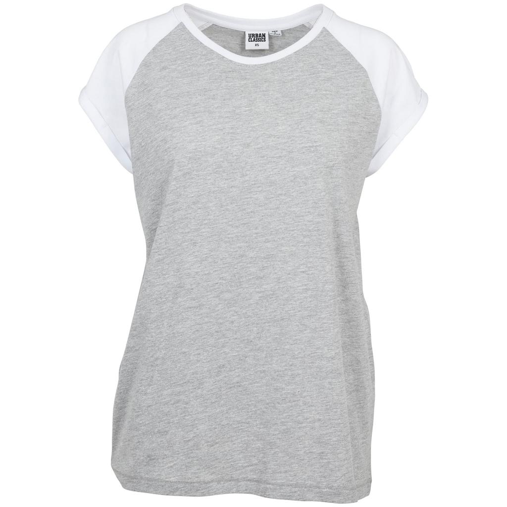 Urban Classics Womens/Ladies Contrast Raglan T-Shirt